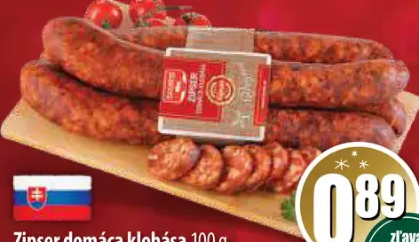 Zipser domáca klobása