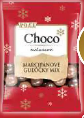 Choco Exclusive Marcipánové guľôčky MIX