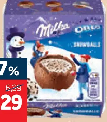 Milka Snowballs Oreo
