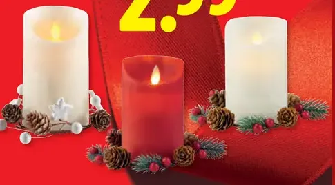 Livarno Home Vosková LED sviečka