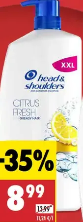 Head & Shoulders Citrus Fresh Classic Clean