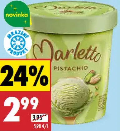 Marletto Zmrzlina pistáciová