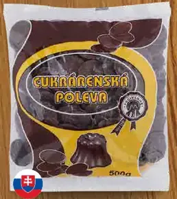 Pečivárne Liptovský Hrádok Poleva biela čokoláda