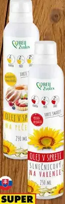 Belli olej v spreji na pečenie/varenie