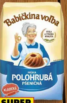 Babičkina voľba múka polohrubá