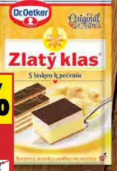 Dr. Oetker Zlatý klas s vanilkovou príchuťou