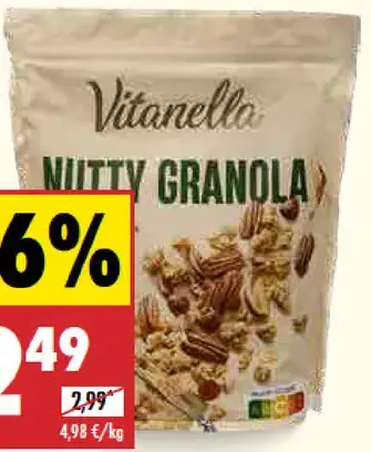 Vitanella Granola čokoláda/orech