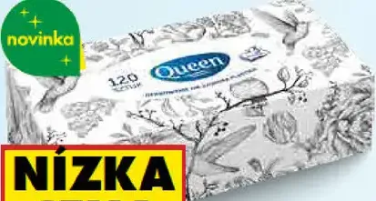Queen Hygienické vreckovky 3-vrstvové