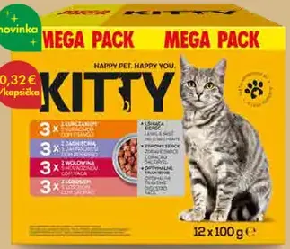 Kitty Krmivo pre mačky v konzervy
