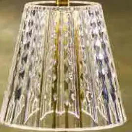 LED kryštálová lampa
