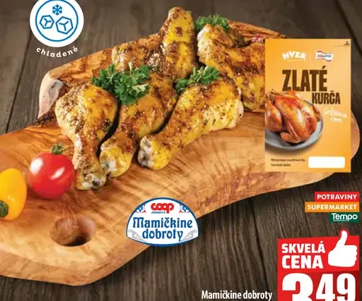 Mamičkine dobroty Kuracie stehná dolné a krídla chladené