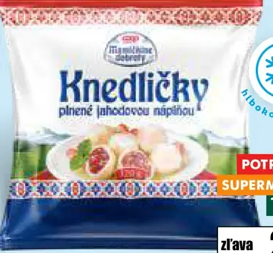 Mamičkine dobroty Knedličky jahodové hlboko zmrazené