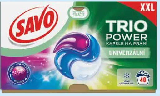 Savo Trio Power kapsuly na pranie
