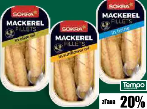 SOKRA Filéty z makrely