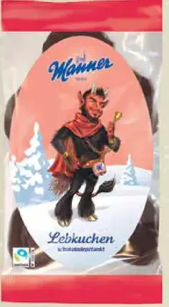 Manner Krampus Lebkuchen perník