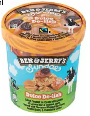 Ben & Jerry's zmrzlina Dulce De-Lish