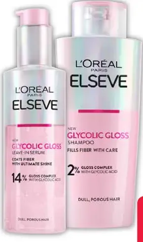Elseve Glycolic Gloss bezoplachové sérum