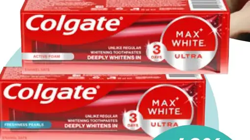 Colgate zubná pasta Max White Ultra