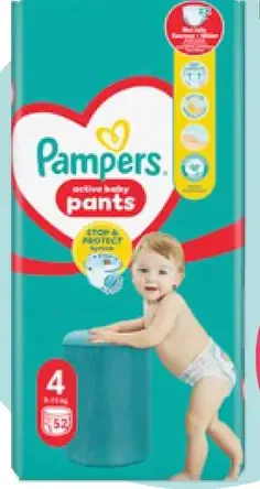 Pampers Active Baby plienkové nohavičky