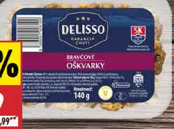 Delisso Bravčové oškvarky