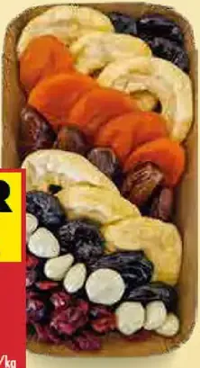 Zmes sušeného ovocia