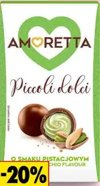 Amoretta pralinky pistáciové