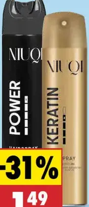 Lak na vlasy Keratin/Power