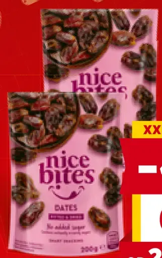 Nice bites sušené datle