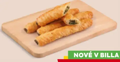 Burek so špenátom a syrom