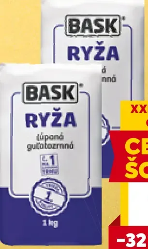 Bask ryža guľatozrnná