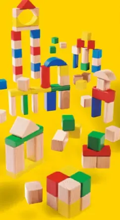 Salamandra Drevená stavebnica pre deti