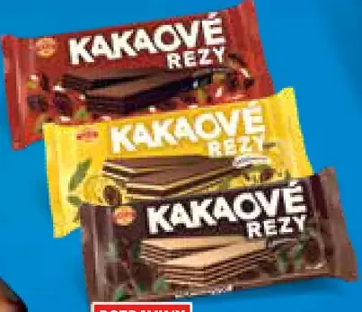 Kakaové Rezy 3 druhy