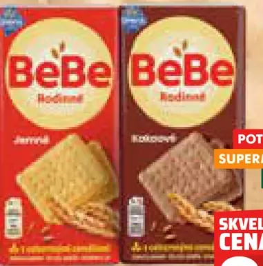 BeBe Rodinné sušienky 2 druhy