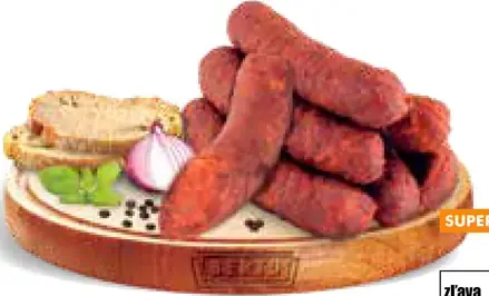 Coop Extra klobása - vôňa