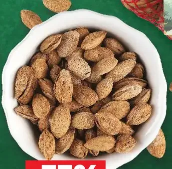 Mandle pražené solené