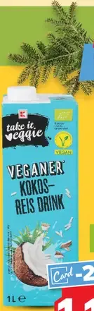 Take It Veggie BIO Trvanlivý kokosovo-ryžový nápoj