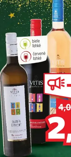 Vitis víno alebo nealkoholické víno