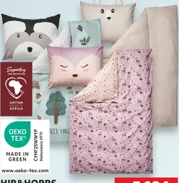 HIP&HOPPS Detské posteľná bielizeň