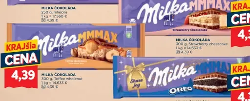 Milka čokoláda Oreo