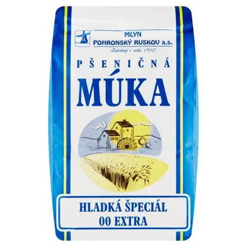 Mlyn Pohronský Ruskov Pšeničná múka hladká špeciál 00 Extra