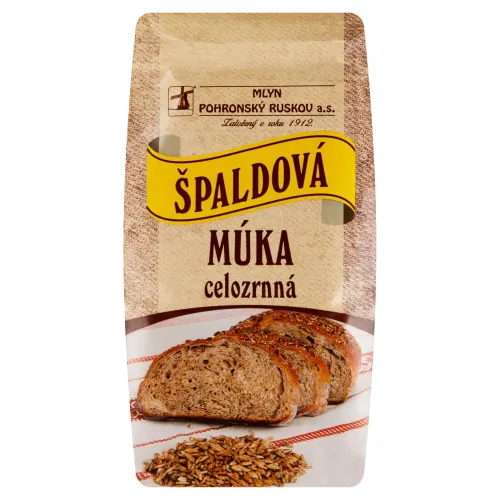 Mlyn Pohronský Ruskov Špaldová múka celozrnná