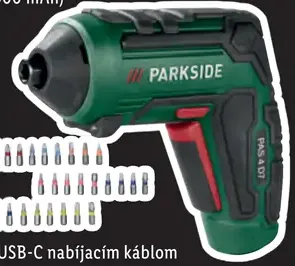 Parkside Aku skrutkovač PAS 4 V