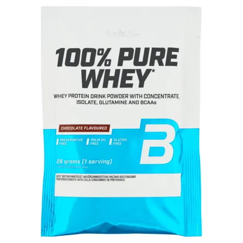 BioTechUSA 100% Pure Whey ochutený bielkovinový nápojový prášok čokoláda