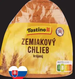 Zemiakový chlieb krájaný