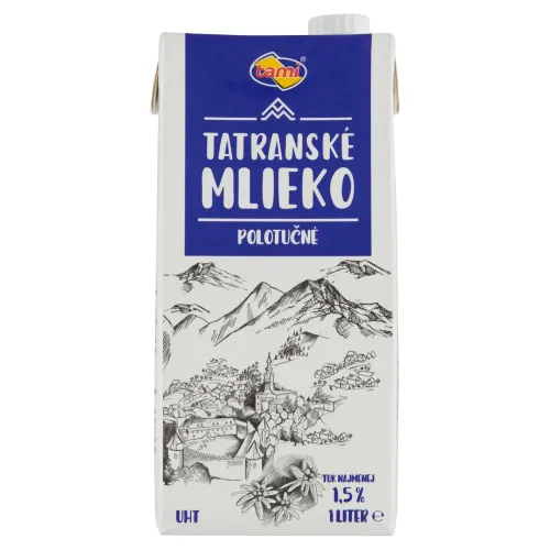 Tami Tatranské mlieko polotučné
