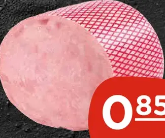 Kostelecké uzeniny Bravčová šunka dusená guľatá