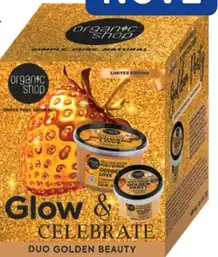 Organic shop Glow & Celebrate darčekové balenie