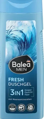 Balea MEN pánsky sprchovací gél 3v1, viac druhov