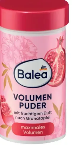 Balea Pretty Pomegranate púder na objem vlasov
