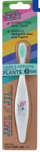 JACK N' JILL detská zubná kefka